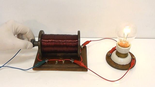 Electromagnet Induction demonstration смотреть онлайн