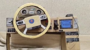 Как сделать фуру scania из картона