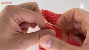 Салфетка крючком, Тереза, 29-31