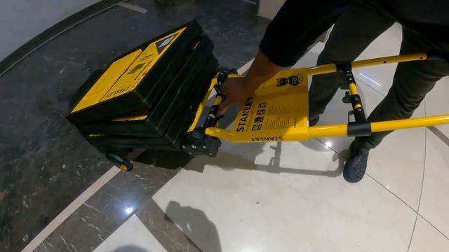 STANLEY-FT585 2-in-1 Folding Truck -Hand Truck And FOLDING BASKET For Supermarket Visit -INDIA 2021