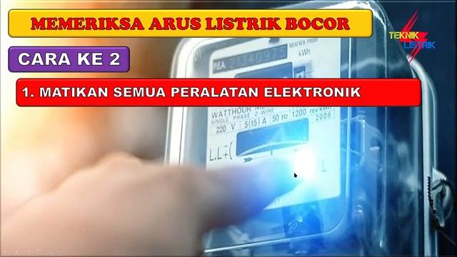 CARA CEK LISTRIK BOCOR смотреть онлайн