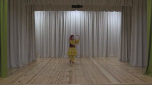 Детский танцевальный коллектив "Родничок", "Татарский танец", исп. Стефанова Софья, г. Малоярославец