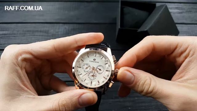 Мужские механические часы Forsining Walker обзор, настройка
