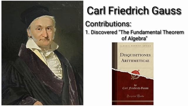 CARL FRIEDRICH GAUSS смотреть онлайн