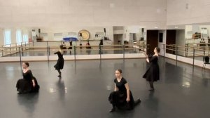 Татарский лирический танец на 4 девочки-РЕПЕТИЦИЯ