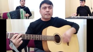 Батька атаман. Гармонь, гитара, синтезатор. Вот пуля просвистела. Сам себе оркестр 😁