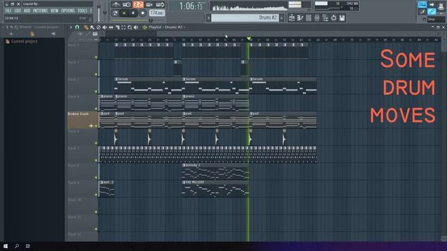 Deep Drum and Bass song in FL Studio from scratch смотреть онлайн
