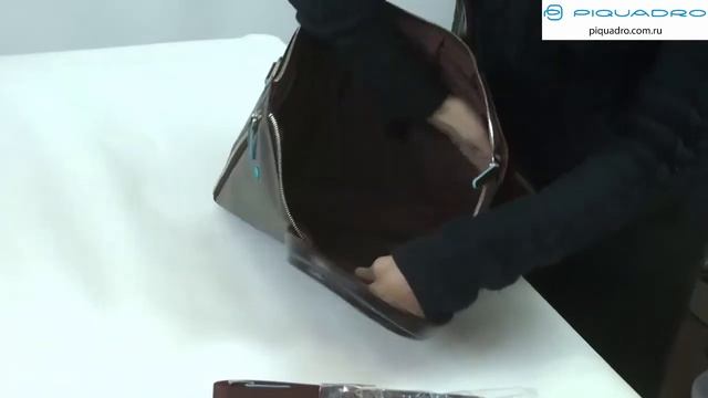 Обзор сумки Piquadro Blue Square B2 CA4021B2 MO смотреть онлайн
