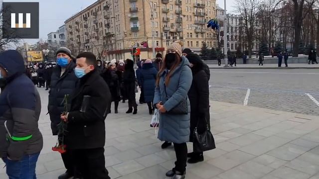 Похороны Геннадия Кернеса в Харькове