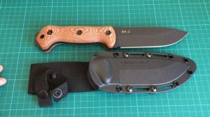 Апгрейд ножа Ka-Bar BK 2 (новые ножны и накладки)