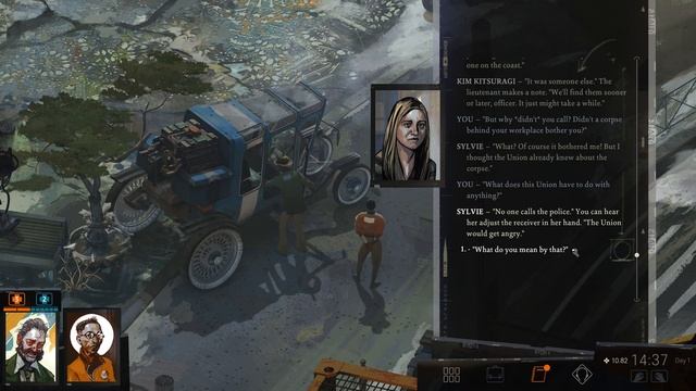 Disco Elysium Final Cut Part 9 || The Great Panic || Blind Let's Play Playthrough смотреть онлайн