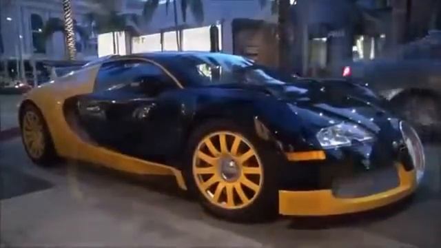 Bijan's Black & Yellow Bugatti Veyron смотреть онлайн