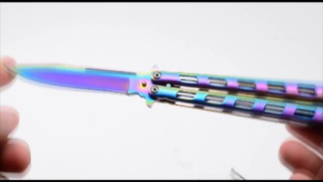Нож-"бабочка" (балисонг) Bancmade Хамелеон AF / 022 Benchmade балисонг как в кс - flip knife смотреть онлайн