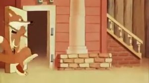 лиса строитель