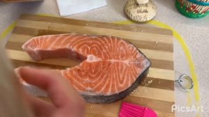 СЕМГА В ДУХОВКЕ. Соль, перец, лимон и ничего лишнего.