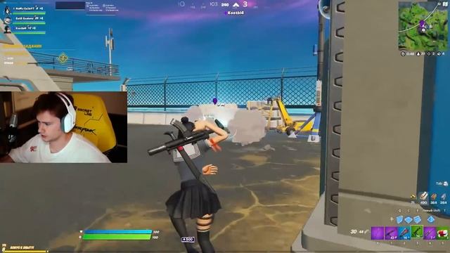 EVELONE192, EXILE И КОСТЫЧ ВЫСКАЗАЛИСЬ ПРО СИТУАЦИЮ С ПАТЕЙКОМ, OLEGPUSIIL В FORTNITE! ФОРТНАЙТ смотреть онлайн