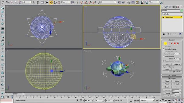 Создание апельсина в 3D-Max смотреть онлайн
