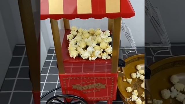 Аппарат для приготовления попкорна, минус 20% при покупке по ссылке в комментариях смотреть онлайн