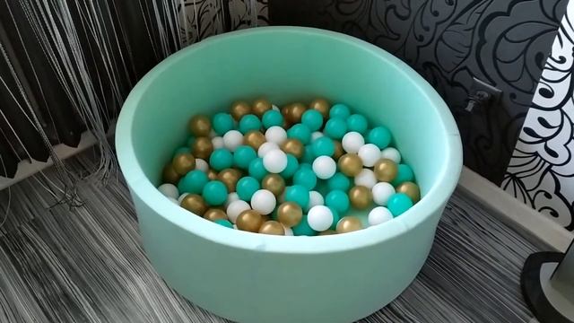 Распаковка — Сухой бассейн Perfetto Sport Mare PS-526