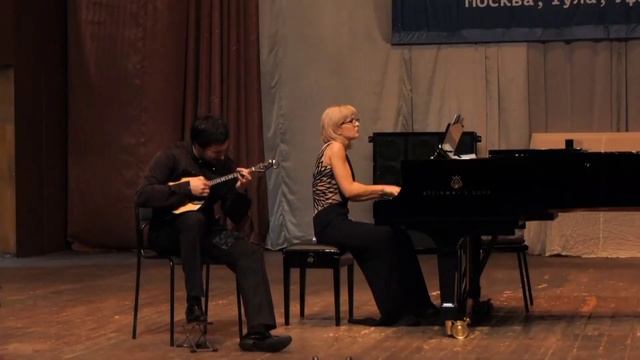 А. Цыганков "Этно-фьюжн концертино" Артём Давтян (домра), Татьяна Кугаевская (ф-но)