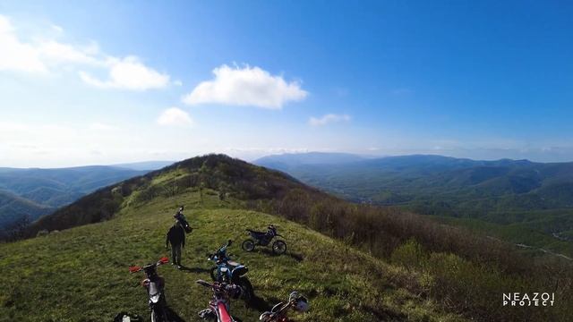 г.Михайловка, Вид сверху на Северную щель(Прасковеевка) смотреть онлайн