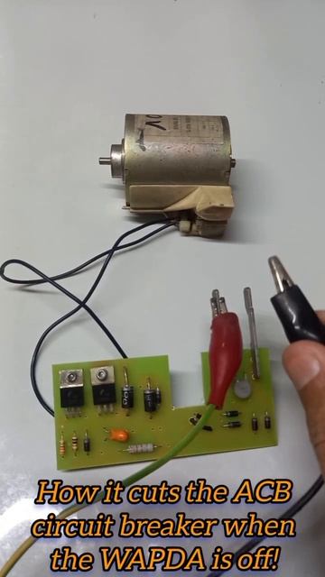 How does the UVT ACB work to trip the circuit breaker when wapda is suddenly fail ? смотреть онлайн