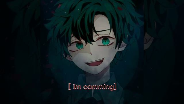Ding dong ( hide and seek) lyrics Nightcore. Villains Deku, male version смотреть онлайн