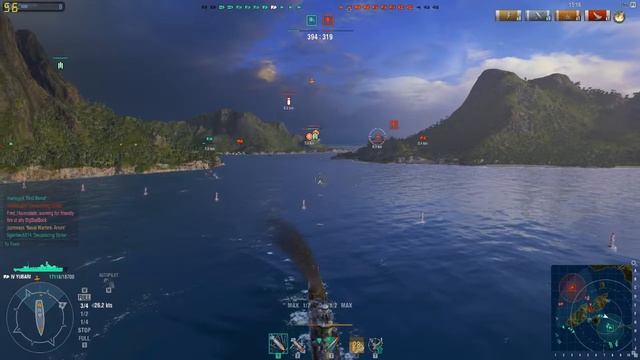 World of Warships premium ship review YUBARI смотреть онлайн