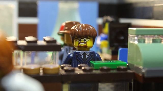 Coffee Shop; Lego Stop Motion смотреть онлайн