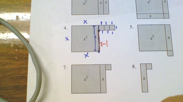 Perimeter of composite figures made of Algebra Tiles смотреть онлайн