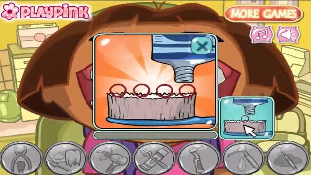 Dora The Explorer Games To Play For Kids Dora At The Doctor Dora Game Android Gameplay Video смотреть онлайн