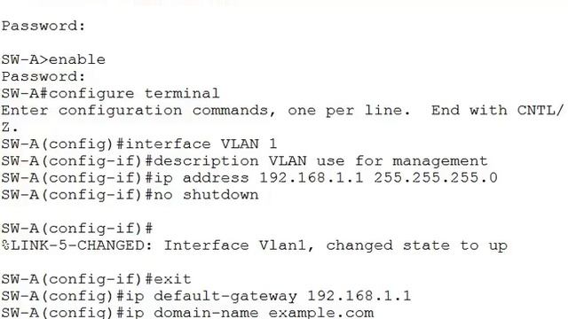 Configure Switch and PC connecting using ssh смотреть онлайн