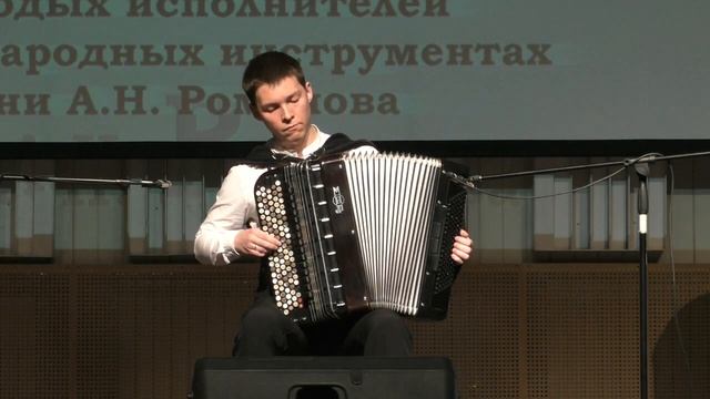 ПРОКОПЬЕВ Николай (баян) В. А. Моцарт "Адажио" из Piano Concerto N23 KV 488