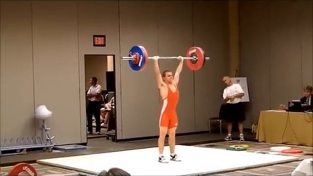 16 yr old Nathan Damron 233 kg total @ 77 смотреть онлайн