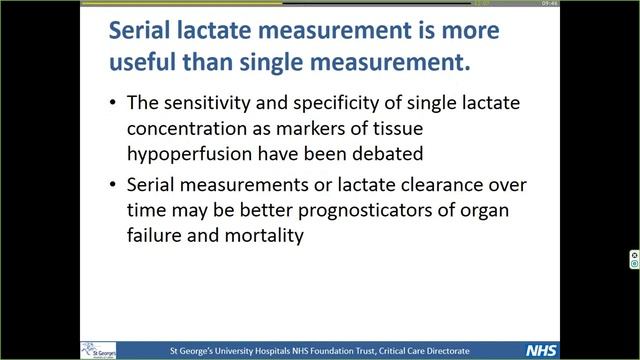 8 Lactate to assess perfusion and guide treatment Rhodes Andrew (H_dyn2017)