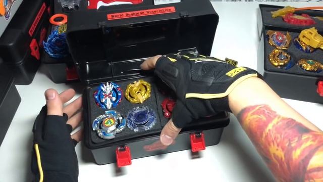 МОИ ЧЕМОДАНЫ ДЛЯ БЕЙБЛЭЙДА / Бейблэйд Бёрст / Beyblade Burst