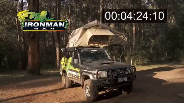 Как установить на крыше палатку Ironman 4x4 Обзор палатки на крышу с установкой.