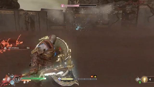GOD OF WAR PC | KRATOS vs HILDR | zero damage | GMGOW+ |Ares armor смотреть онлайн