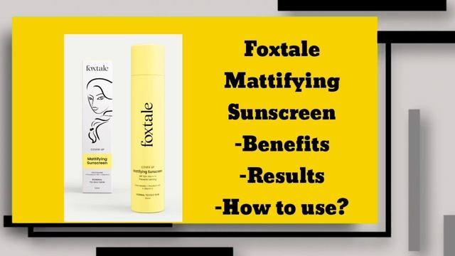 Foxtail Sunscreen Review | Foxtail Cream | Foxtale Sunscreen Review | Foxtail Sunscreen смотреть онлайн