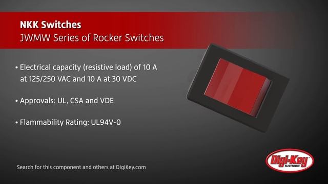 NKK Switches JWMW Series Rocker Switches | Digi-Key Daily смотреть онлайн