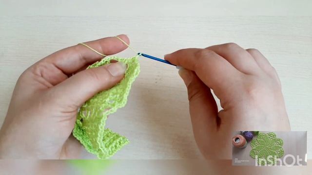 Салфетка крючком смотреть онлайн