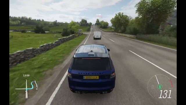 Range Rover SVR 2015 Forza Horizon 4 gameplay Logitech G920 смотреть онлайн