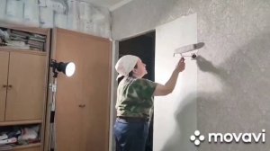 Как зашить проем ГКЛ и поклеить обои