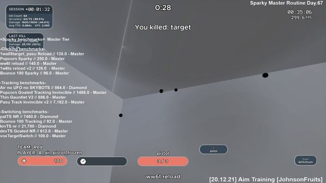 JohnsonFruits's Aim Training [20.12.21/Day.393-2] смотреть онлайн