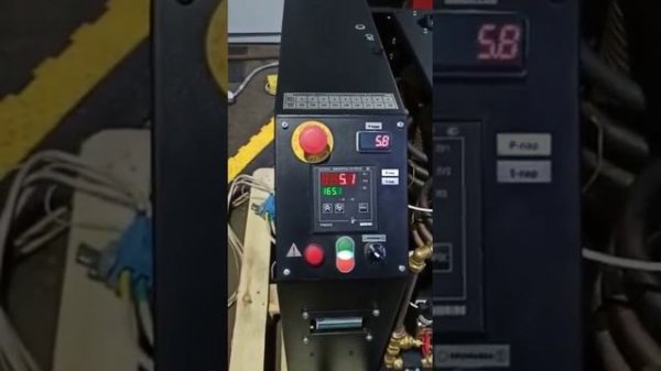 Индукционный парогенератор ПАРРУС ИП-100 в работе