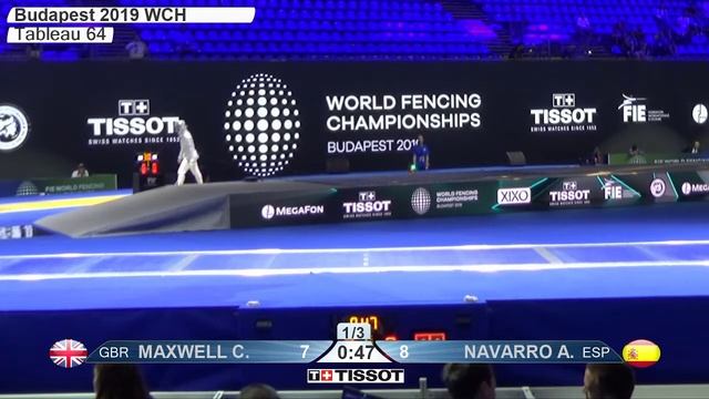 2019 245 T64 04 F S Individual Budapest HUN WCH BLUE MAXWELL GBR vs NAVARRO ESP смотреть онлайн