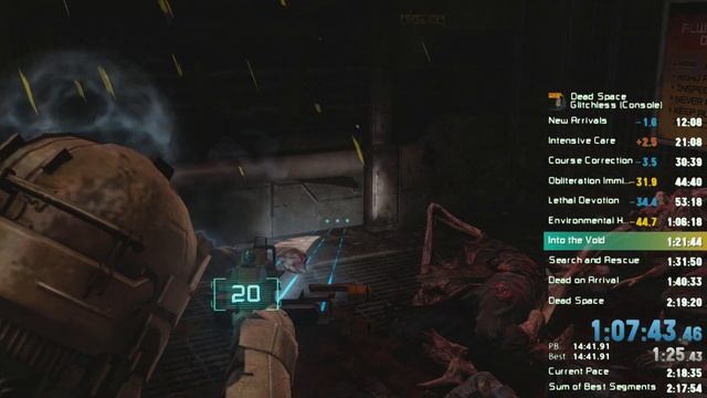 Dead Space NG+ Speedrun Glitchless World Record смотреть онлайн
