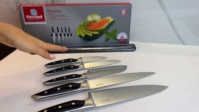 Набiр ножiв Rondell Espada смотреть онлайн