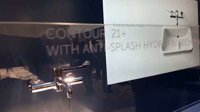 Раковина Ideal Standard Contour 21+ с технологией Anti-splash hHydrofin ISH 2017 смотреть онлайн
