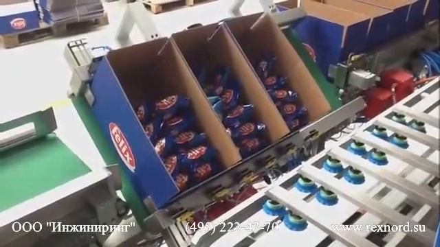 Роботы -укладчики продукции в короба смотреть онлайн